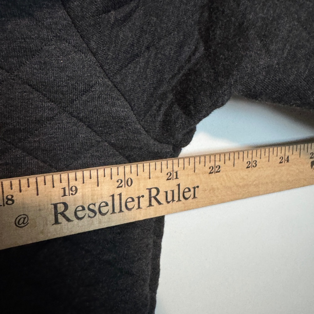 Marine Layer Corbet Full Zip Jacket Mens Medium Gray Quilted Bomber Minimalist - Picture 9 of 10